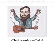 Tablet Screenshot of christophergold.com